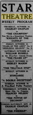 Empress Theatre - 17 Oct 1917 (newer photo)